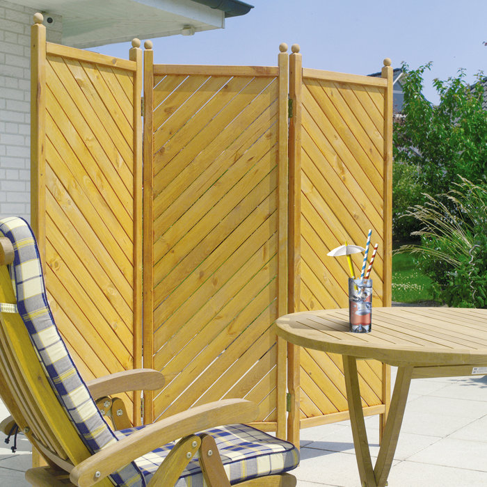 Dakota Fields 1.8m x 1.8m Balcony Privacy Fence Panel Wayfair.co.uk